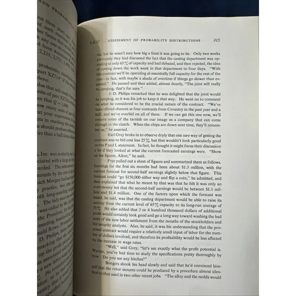 Robert Schlaifer ANALYSIS OF DECISIONS UNDER UNCERTAINTY 1st Edition‎ 1st Printi